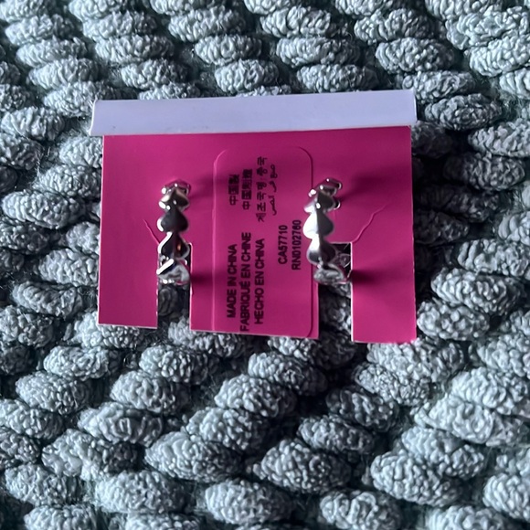 Kate Spade Heart Huggie Earrings - Picture 3 of 8